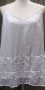 Loft white top. Sz L